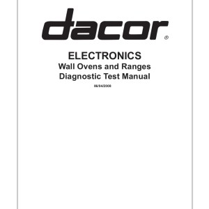 Where can you find a repair manual for a Dacor oven?