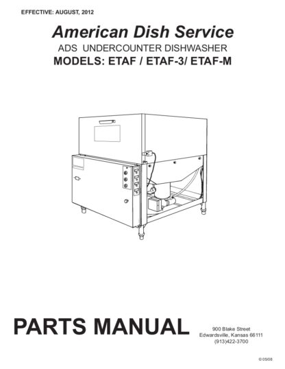 ADS Dishwasher Service Manual 06