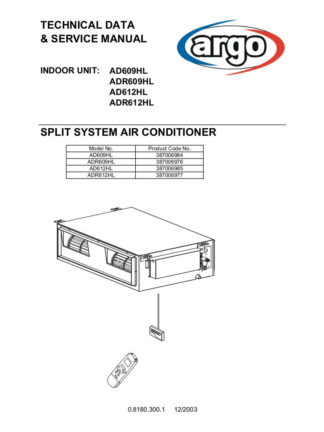 Argo Air Conditioner Service Manual 09