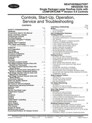 Carrier Air Conditioner Service Manual 06