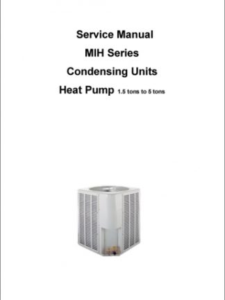 Comfortstar Heat Pump Service Manual 01