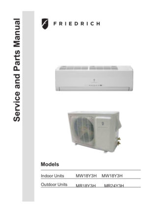Friedrich Air Conditioner Service Manual 38