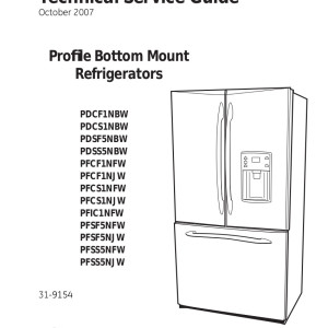 service refrigerator manual ge models profile viewing re