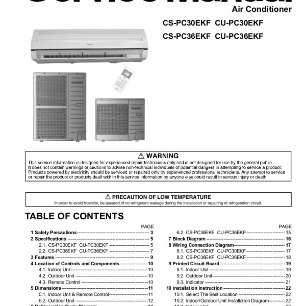 panasonic air conditioning