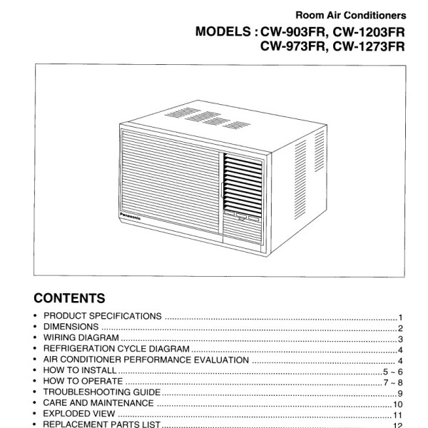 Looking For Panasonic Model Cw Xc203eu Room Air Conditioner