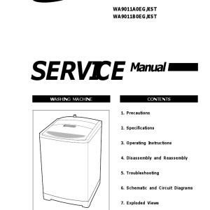 Step Right Up Appliance Service Manuals