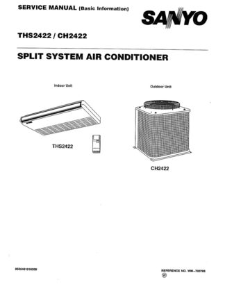 Sanyo Air Conditioner Service Manual 46
