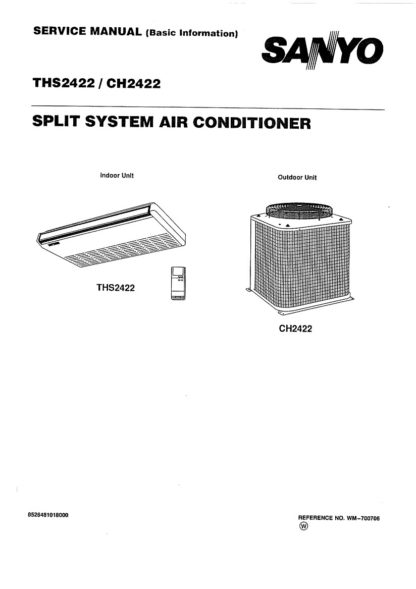 Sanyo Air Conditioner Service Manual 46