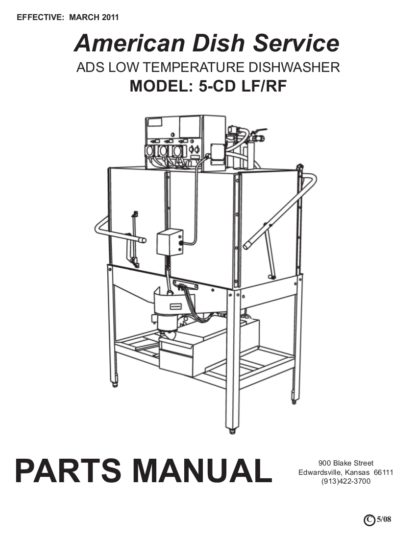 ADS Dishwasher Service Manual 02