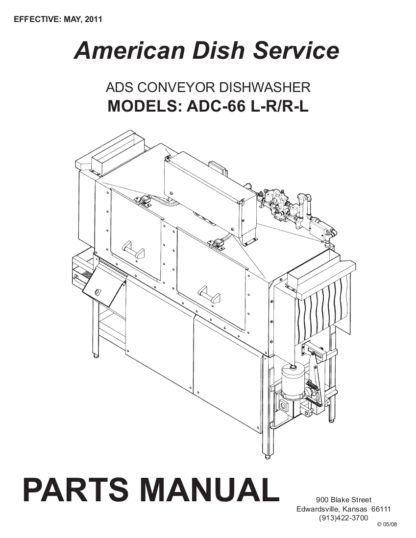 ADS Dishwasher Service Manual 03