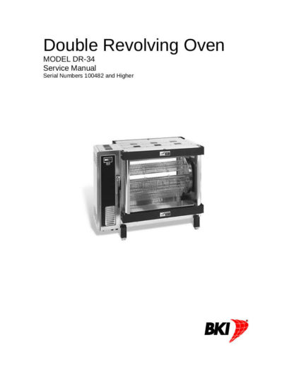 BKI Oven Service Manual 04
