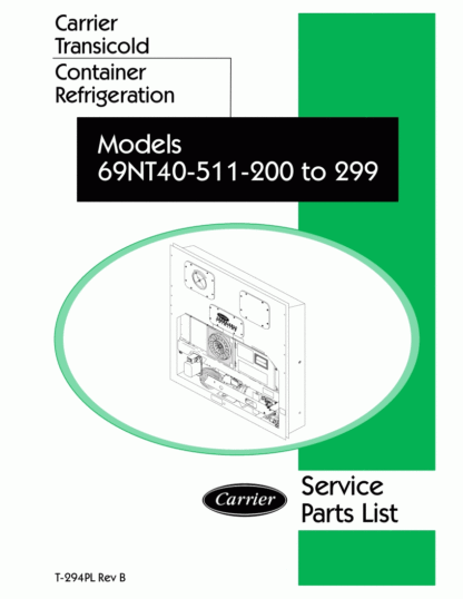 Carrier Container Refrigeration Service Manual 13