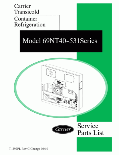 Carrier Container Refrigeration Service Manual 16