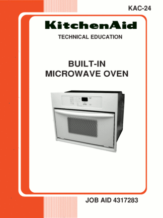 KitchenAid Microwave Oven Service Manual 02
