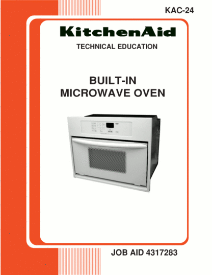 KitchenAid Microwave Oven Service Manual 02