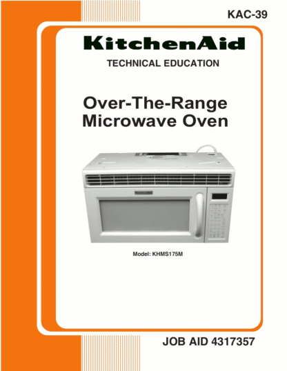 KitchenAid Microwave Oven Service Manual 03