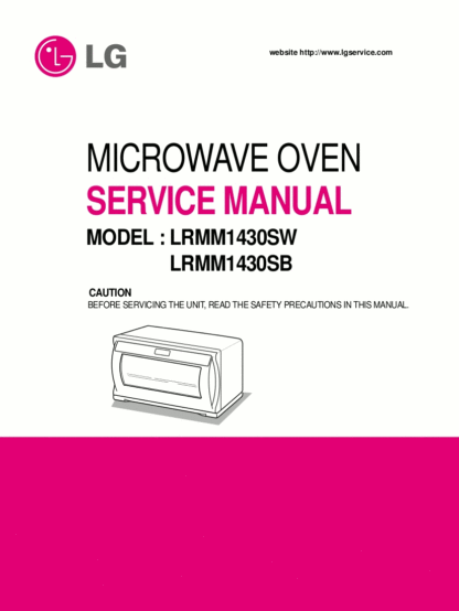 LG Microwave Oven Service Manual 24