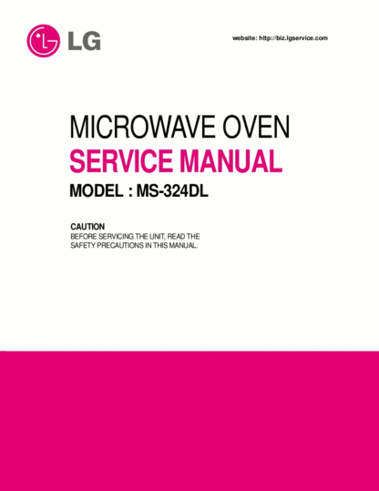 LG Microwave Oven Service Manual 84