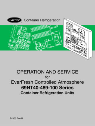 Carrier Container Refrigeration Manual 06