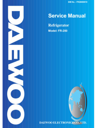 Daewoo Refrigerator Service Manual 31