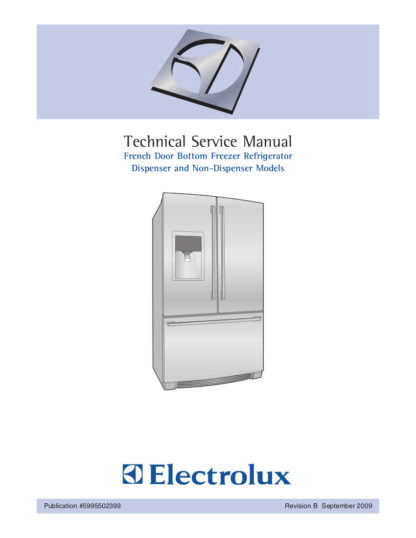 Electrolux Refrigerator Service Manual 12