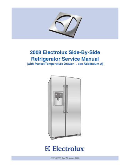 Electrolux Refrigerator Service Manual 14