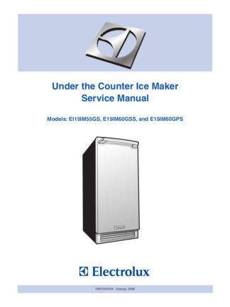 Electrolux Refrigerator Service Manual 15