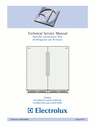 Electrolux Refrigerator Service Manual 17