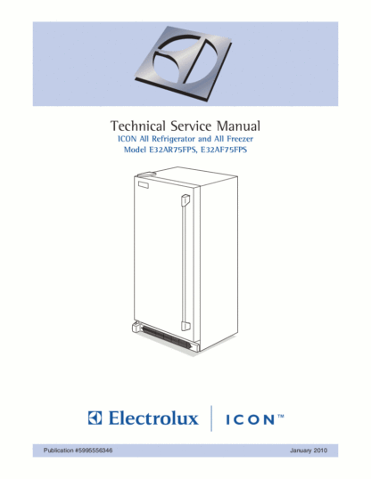 Electrolux Refrigerator Service Manual 19