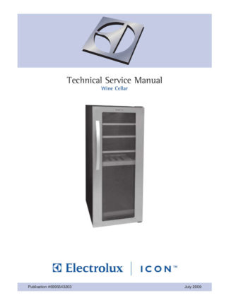 Electrolux Refrigerator Service Manual 20