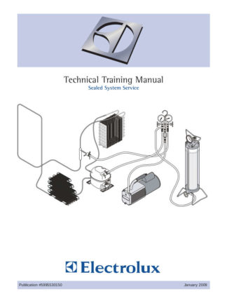 Electrolux Refrigerator Service Manual 22