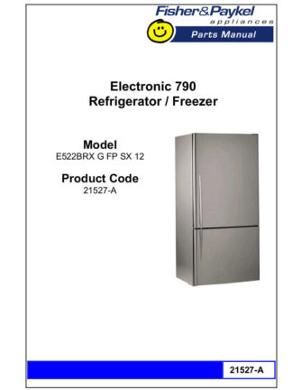 Fisher & Paykel Refrigerator Service Manual 04