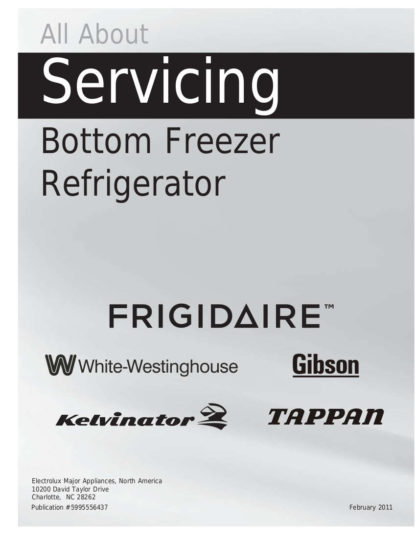 Frigidaire Refrigerator Service Manual 54