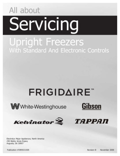 Frigidaire Refrigerator Service Manual 23