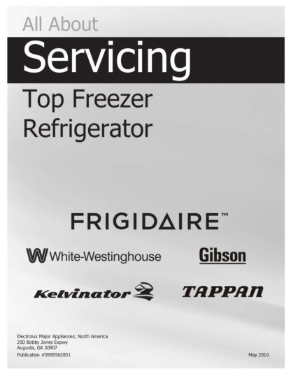 Frigidaire Refrigerator Service Manual 9