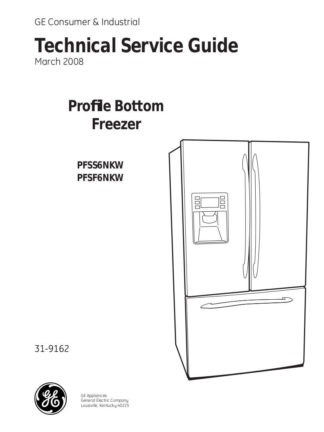 GE Refrigerator Service Manual 05