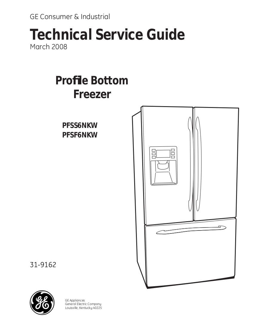 GE Profile Refrigerator Service Manual