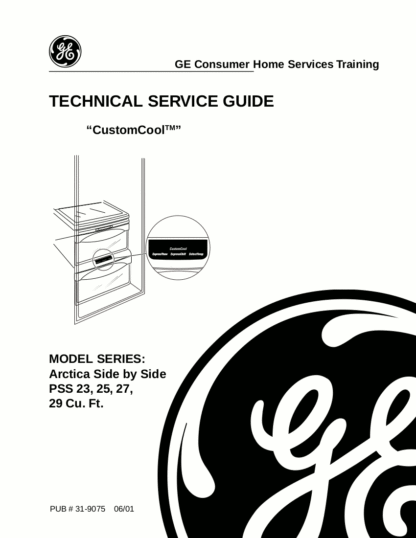 GE Refrigerator Service Manual 09