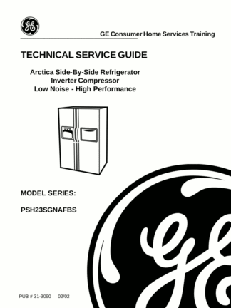 GE Refrigerator Service Manual 10