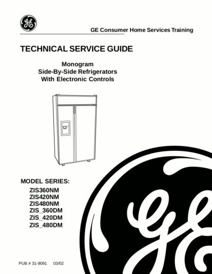 GE Refrigerator Service Manual 11