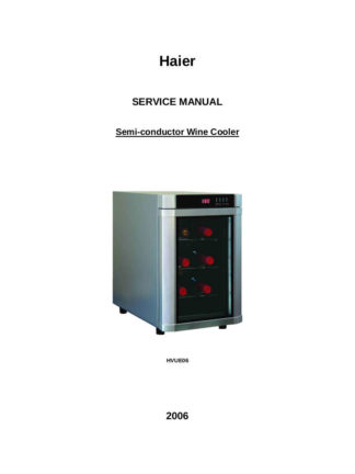 Haier Refrigerator Service Manual 100