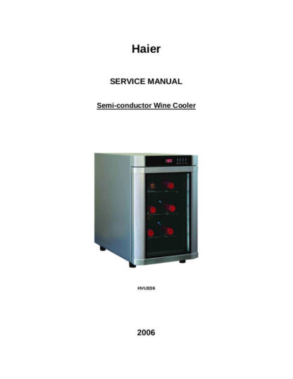 Haier Refrigerator Service Manual 100