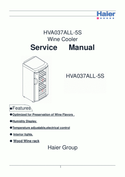 Haier Refrigerator Service Manual 85