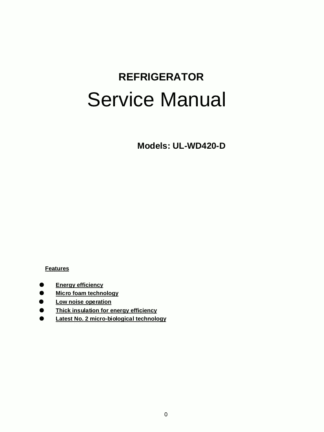 Haier Refrigerator Service Manual 97