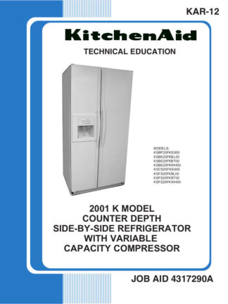KitchenAid Refrigerator Service Manual 06