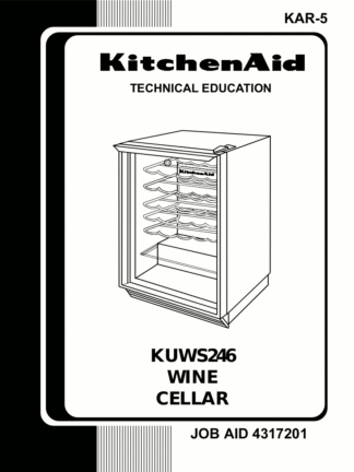 KitchenAid Refrigerator Service Manual 08