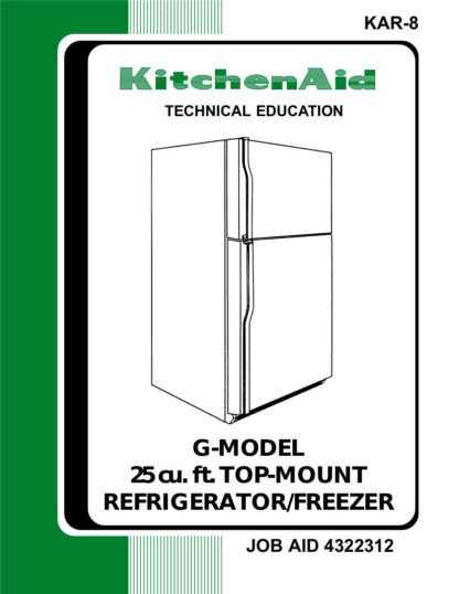 KitchenAid Refrigerator Service Manual 09