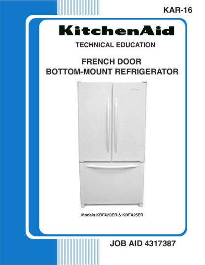 KitchenAid Refrigerator Service Manual 12