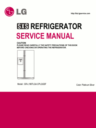 LG Refrigerator Service Manual 43