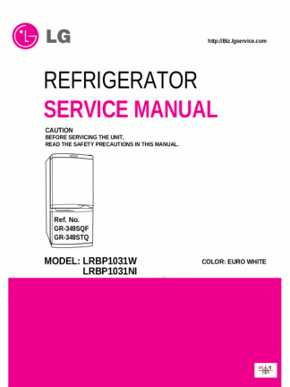 LG Refrigerator Service Manual 48